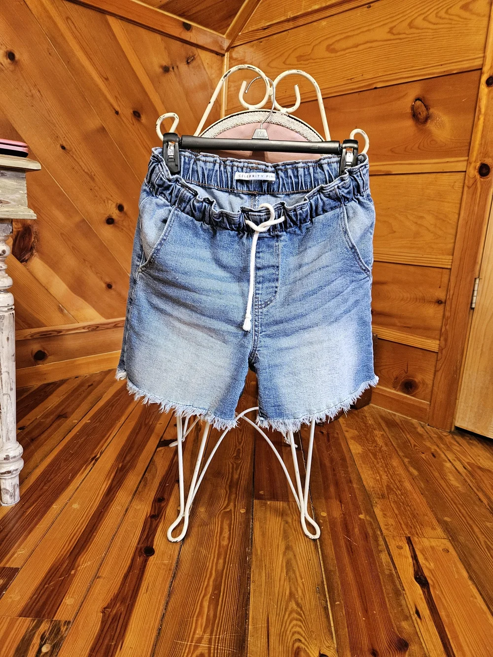 Celebrity Pink Denim Shorts
